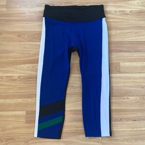 Reebok | colourblock capri size M